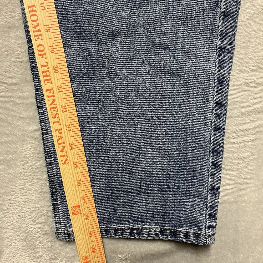 Levis 550 Jeans Mens 42x29* Blue Denim Relaxed Fit Straight Leg High Rise Cotton